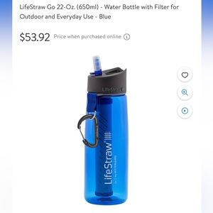 LifeStraw Filtered Water Bottle